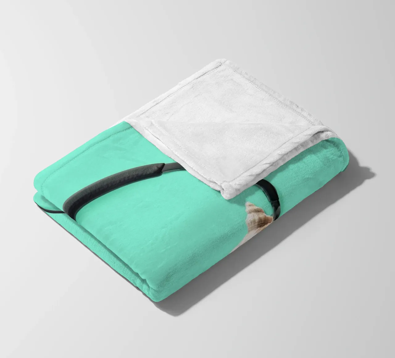 Sea Music fleece blanket by 360brain