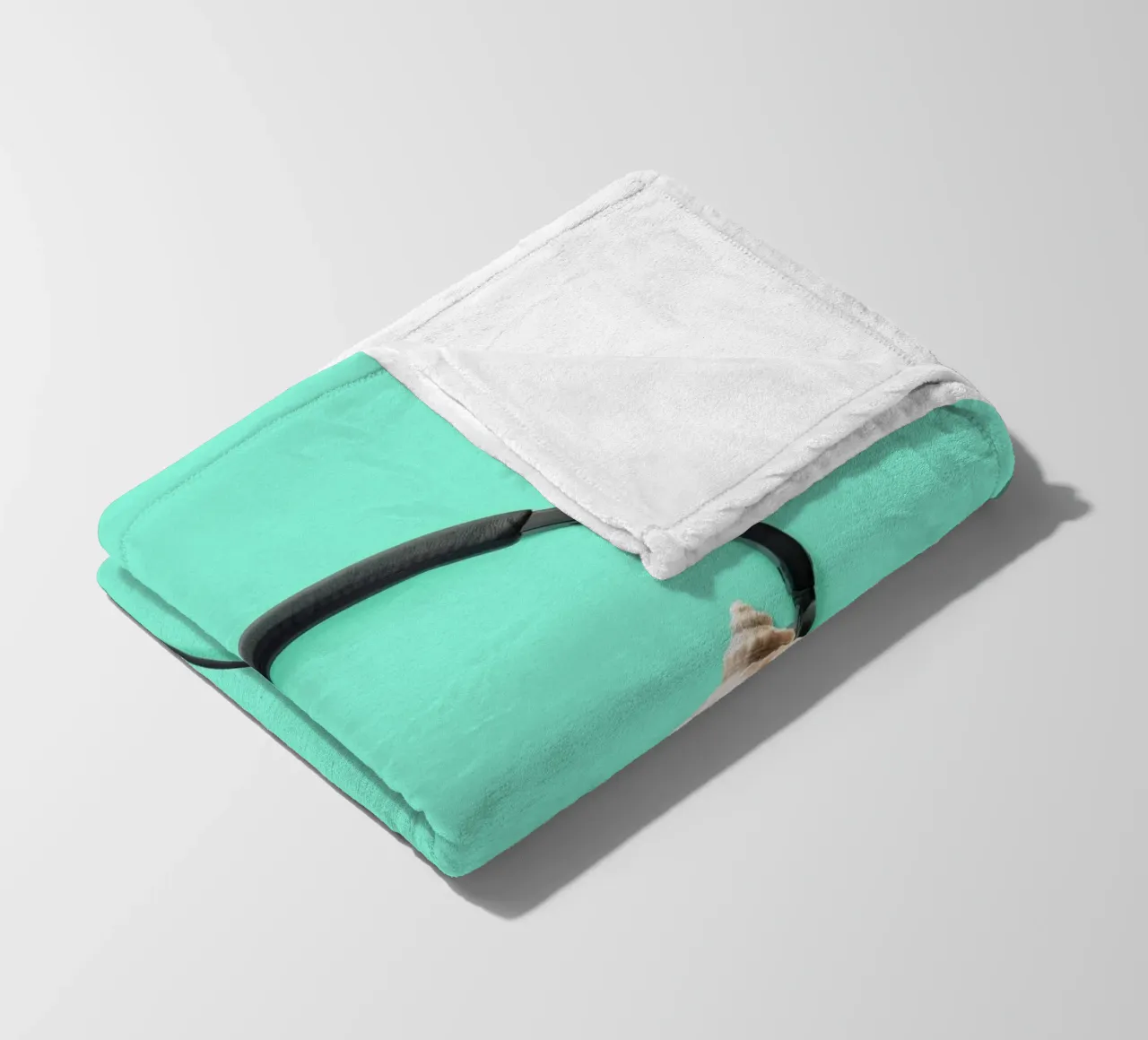 Sea Music fleece blanket by 360brain
