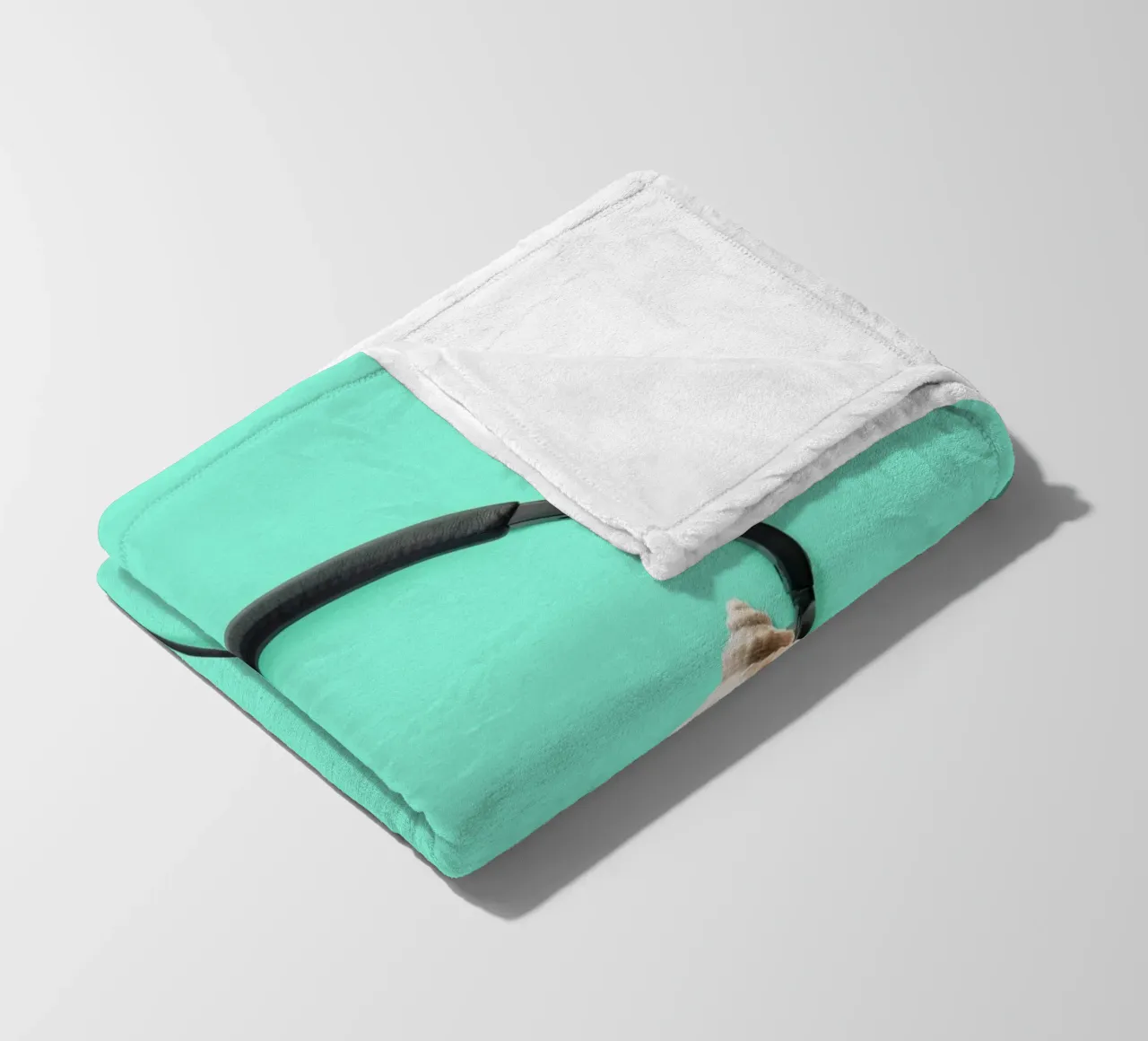 Sea Music fleece blanket by 360brain