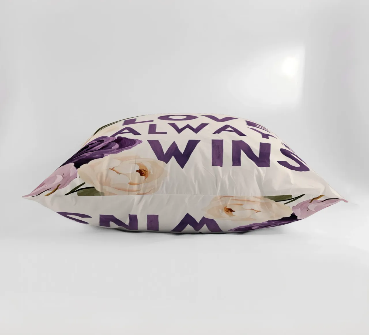 Love Always Wins decorative cushion by treechild