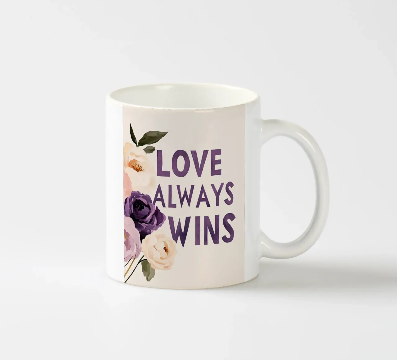 Love Always Wins tazza in ceramica da treechild