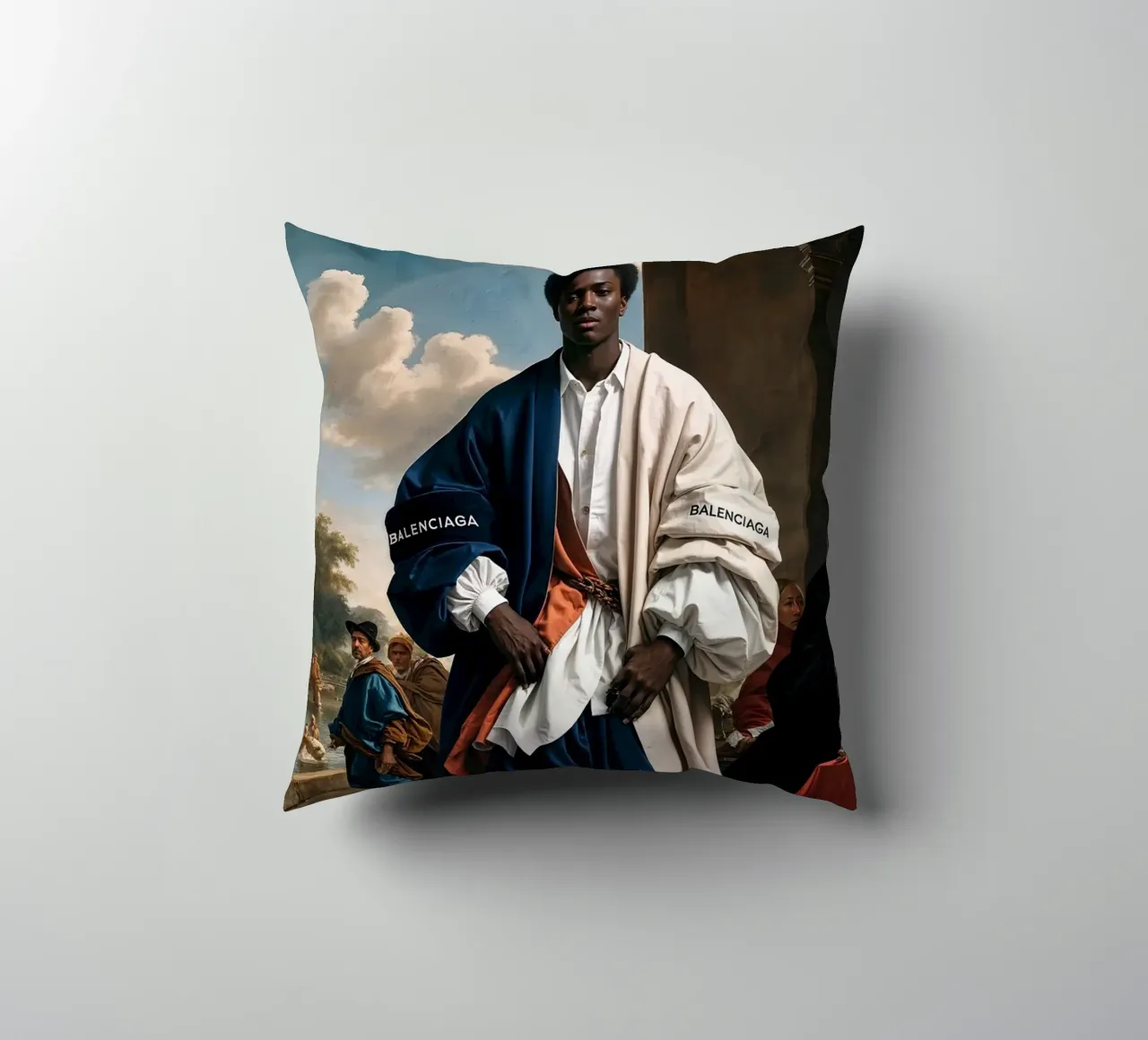 Quello che è scappato: Breaking the Canvas | Limited Drop cuscino da Renaissance Rebel