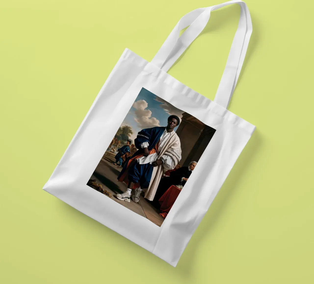 Quello che è scappato: Breaking the Canvas | Limited Drop borsa in juta da Renaissance Rebel