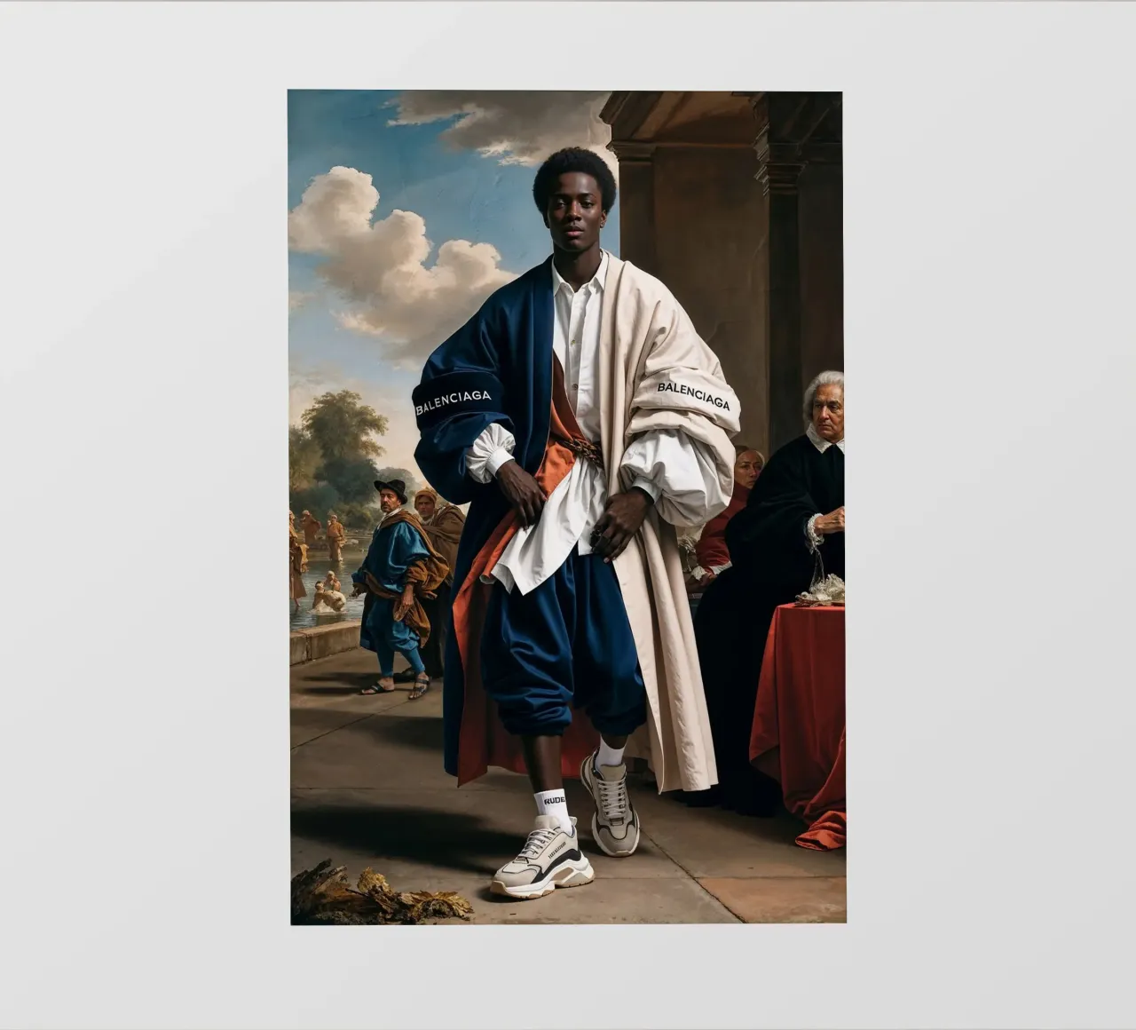 The One that got away: Breaking the Canvas | Limited Drop Fototapete von Renaissance Rebel
