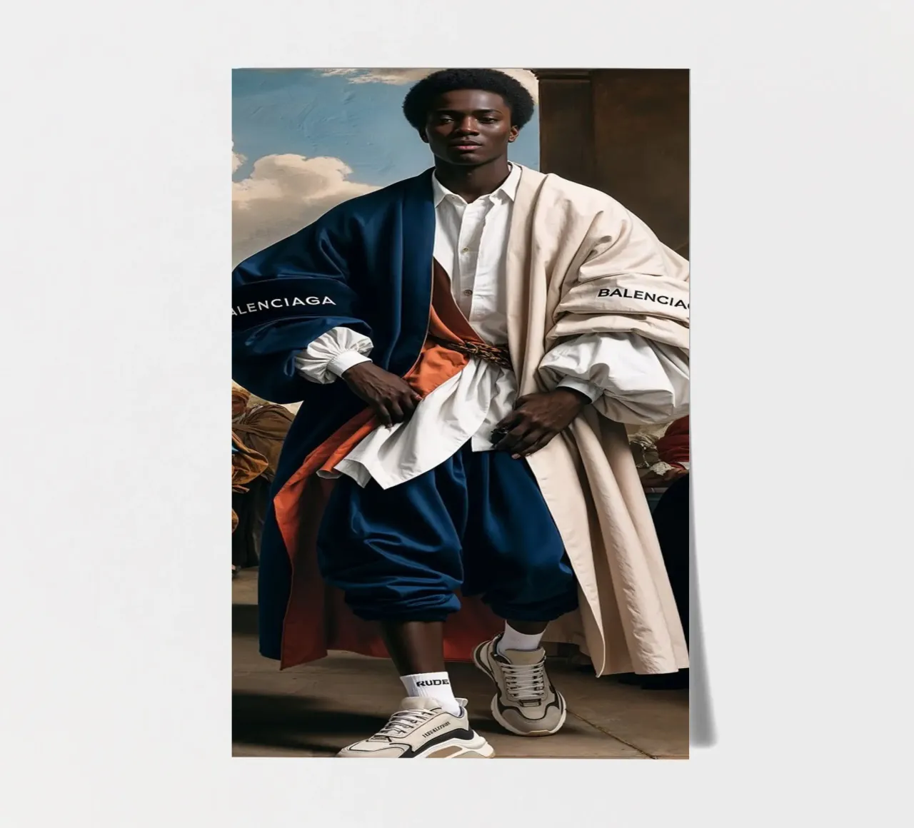 Quello che è scappato: Breaking the Canvas | Limited Drop foglio adesivo da Renaissance Rebel
