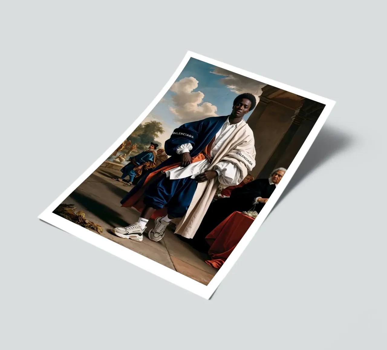 Quello che è scappato: Breaking the Canvas | Limited Drop foglio adesivo da Renaissance Rebel