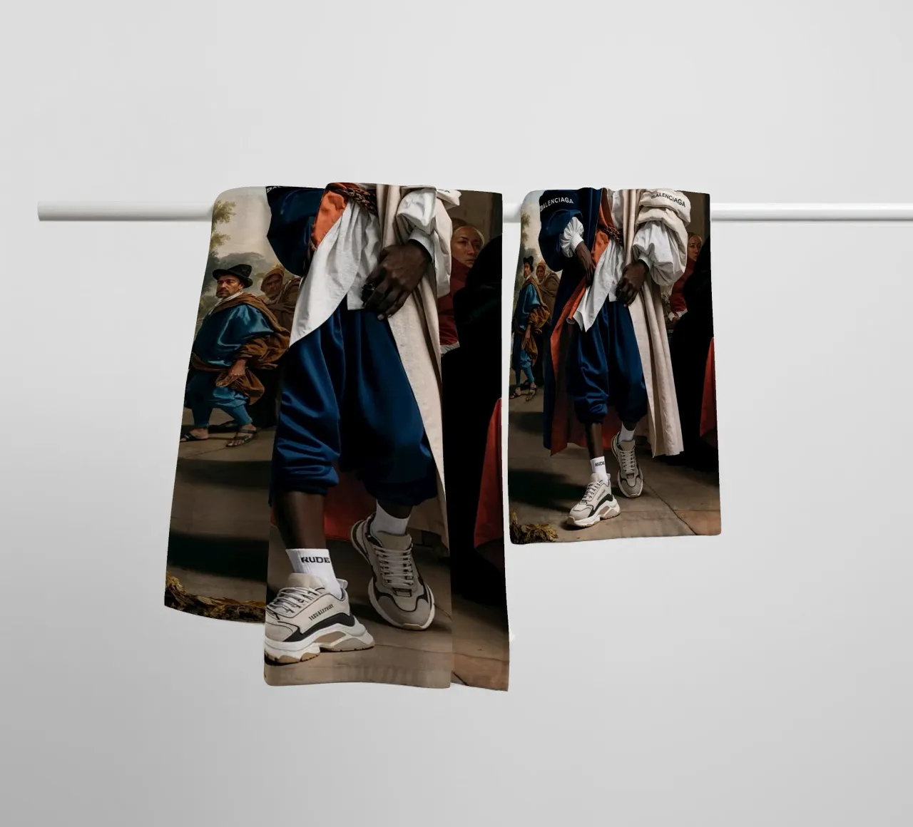 The One that got away: Breaking the Canvas | Limited Drop Handtuch von Renaissance Rebel