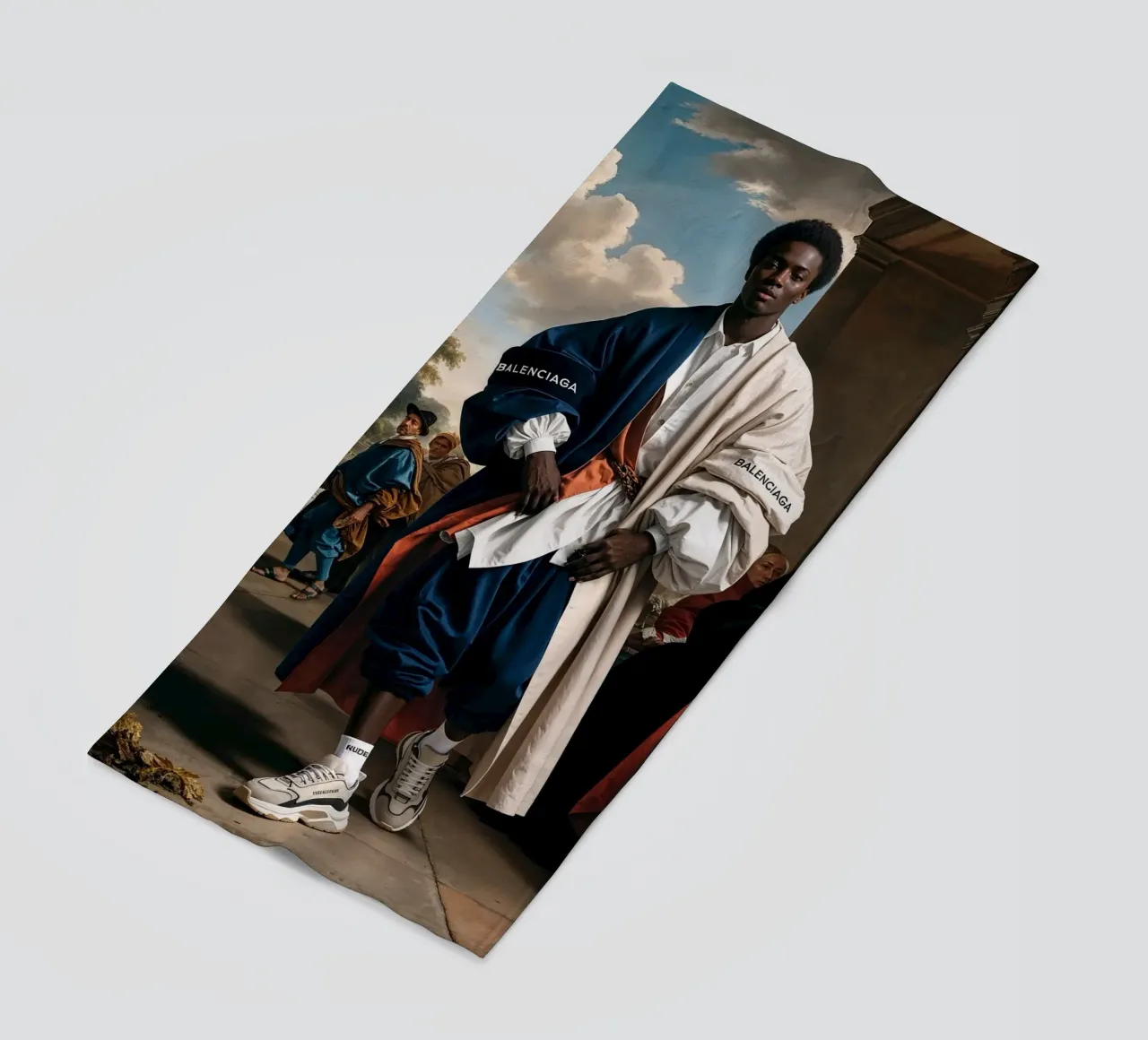 Quello che è scappato: Breaking the Canvas | Limited Drop telo mare da Renaissance Rebel