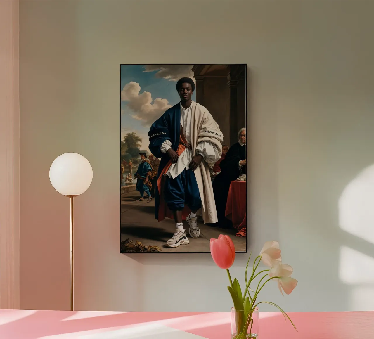 Quello che è scappato: Breaking the Canvas | Limited Drop plexiglass da Renaissance Rebel