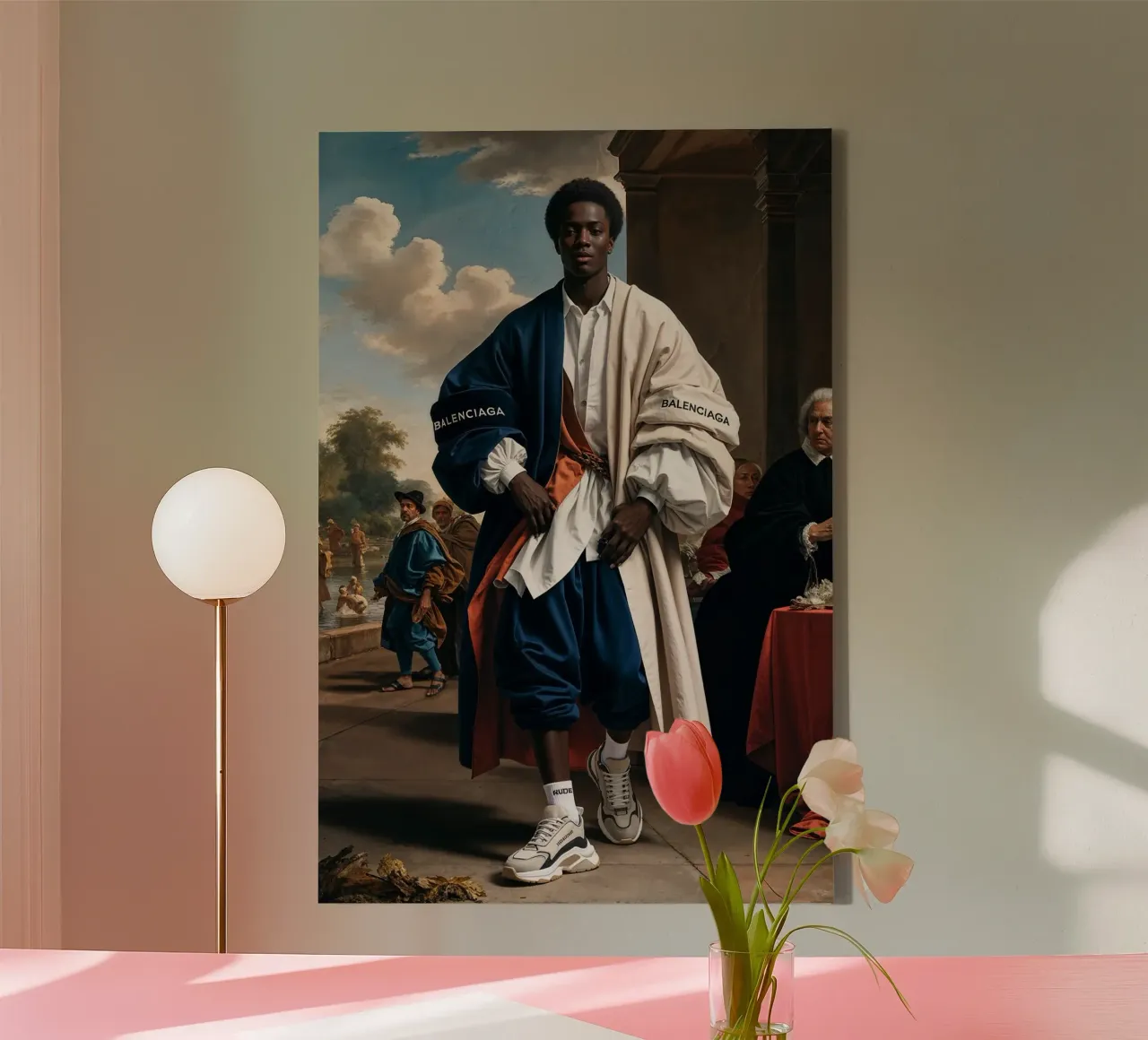 Quello che è scappato: Breaking the Canvas | Limited Drop tela da Renaissance Rebel