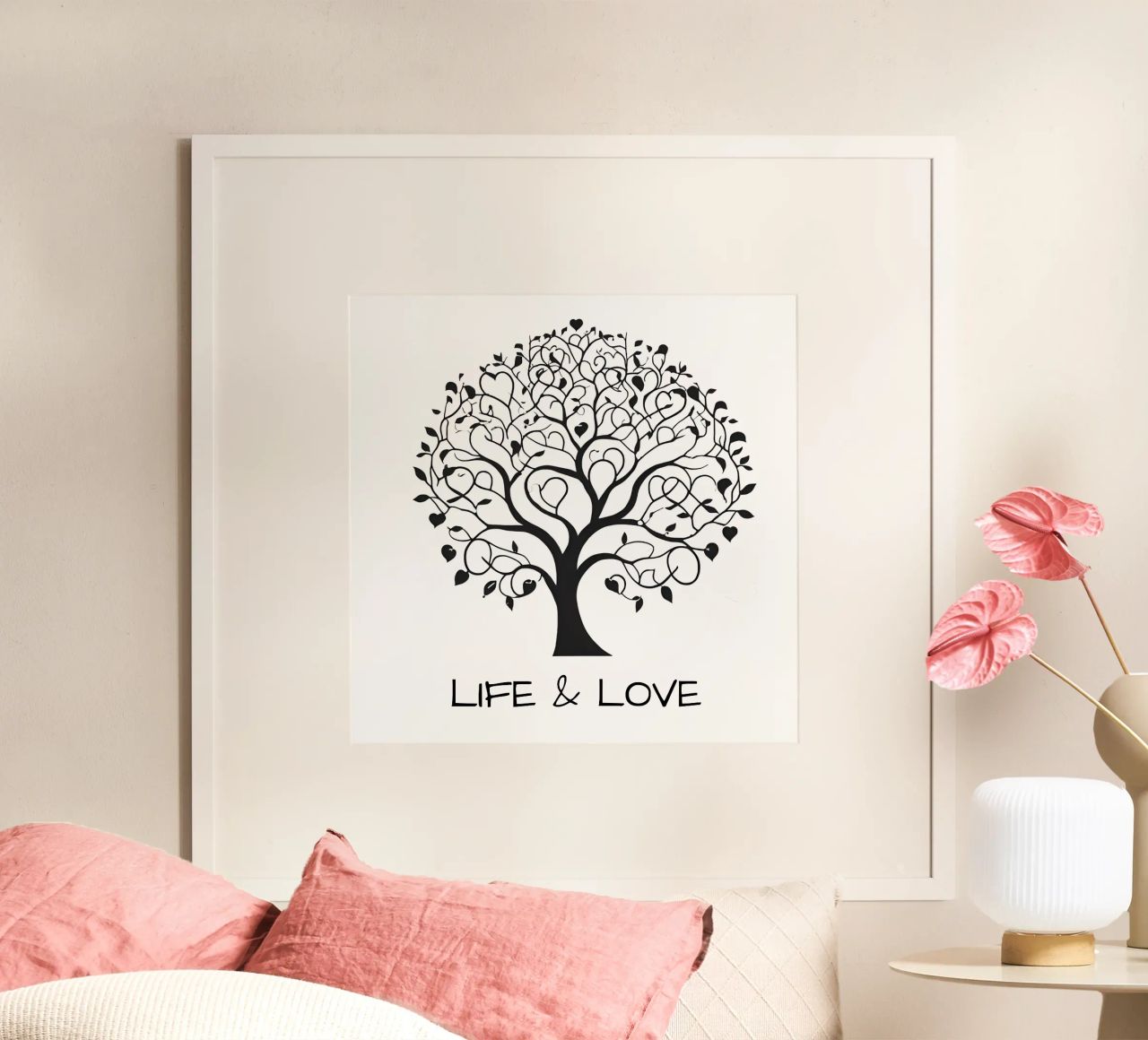 Life & love poster de Rezh creations