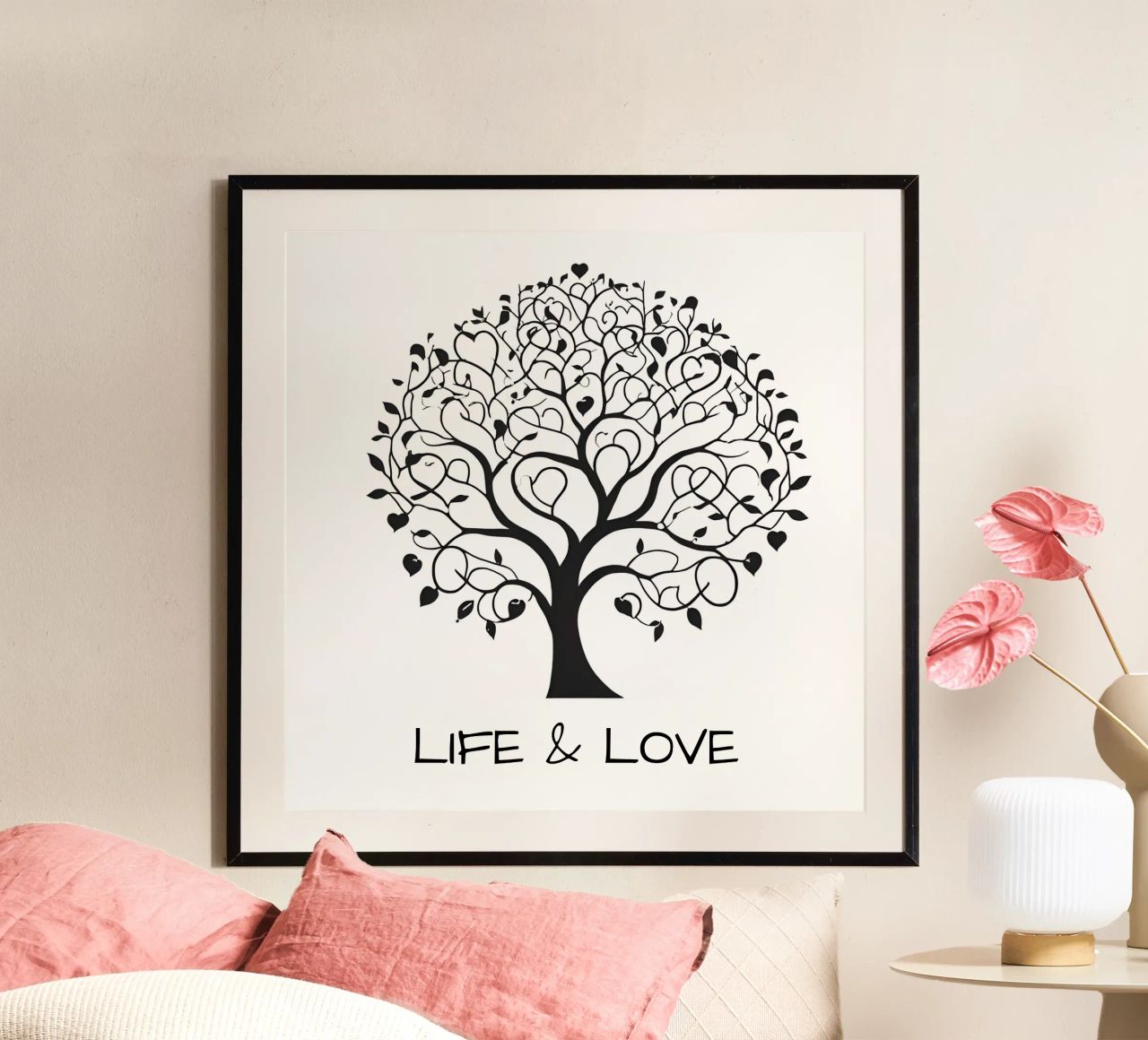 Life & love poster de Rezh creations