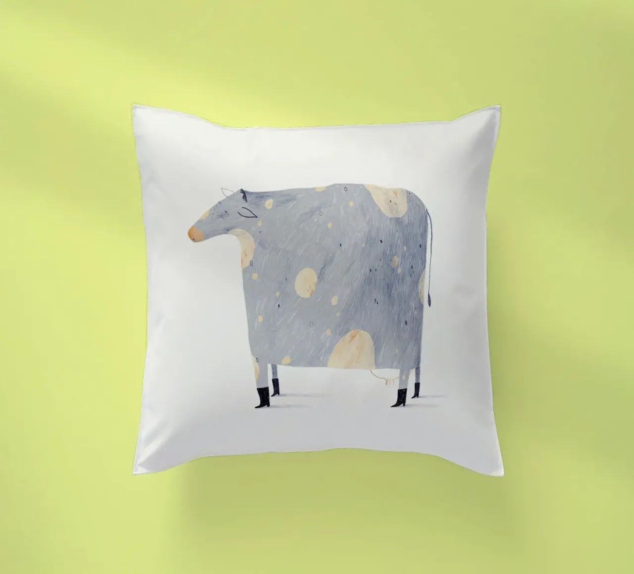 Trude is Krude - Kuh cuscino da The Artcircle