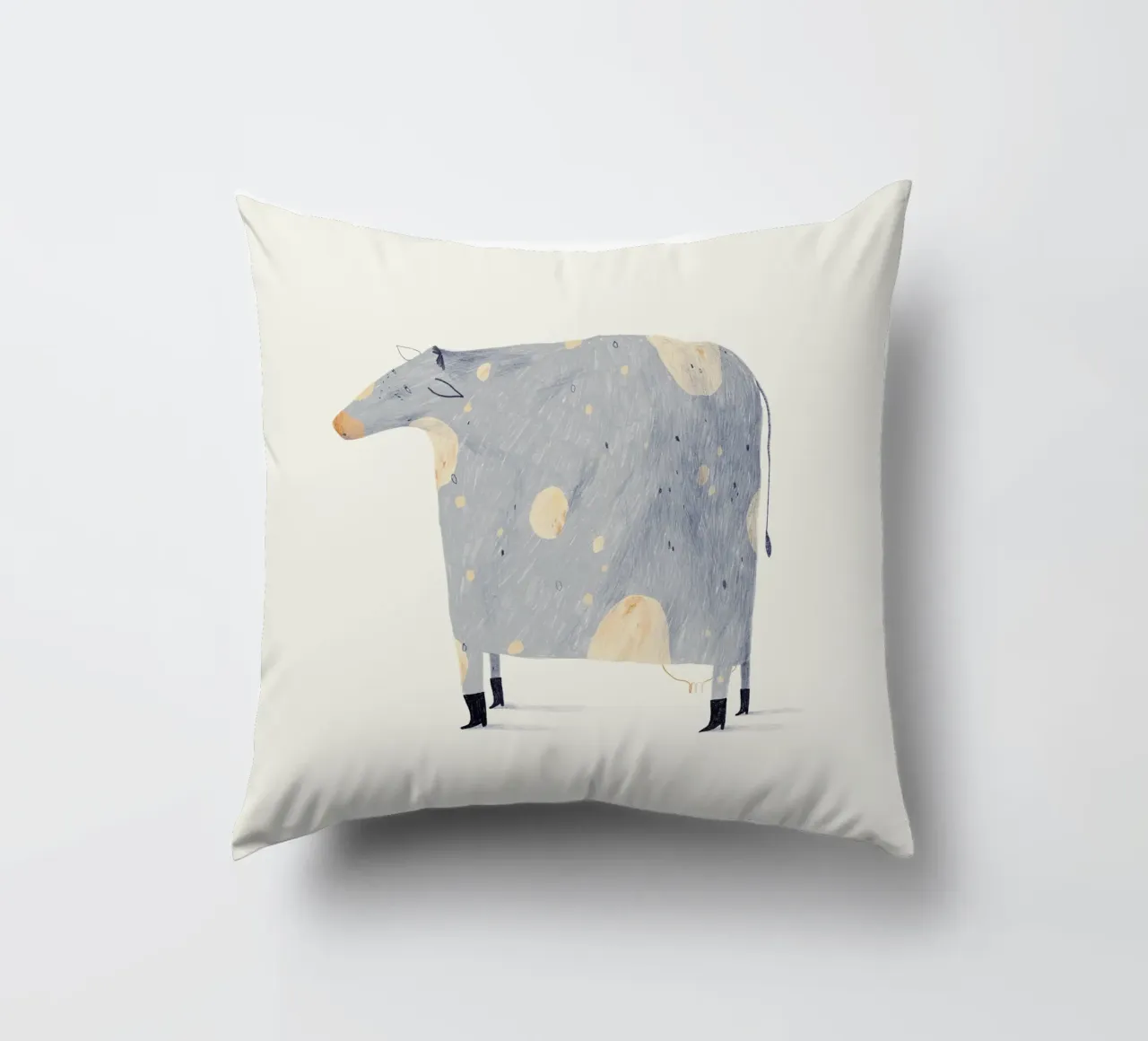 Trude is Krude - Kuh cuscino da The Artcircle