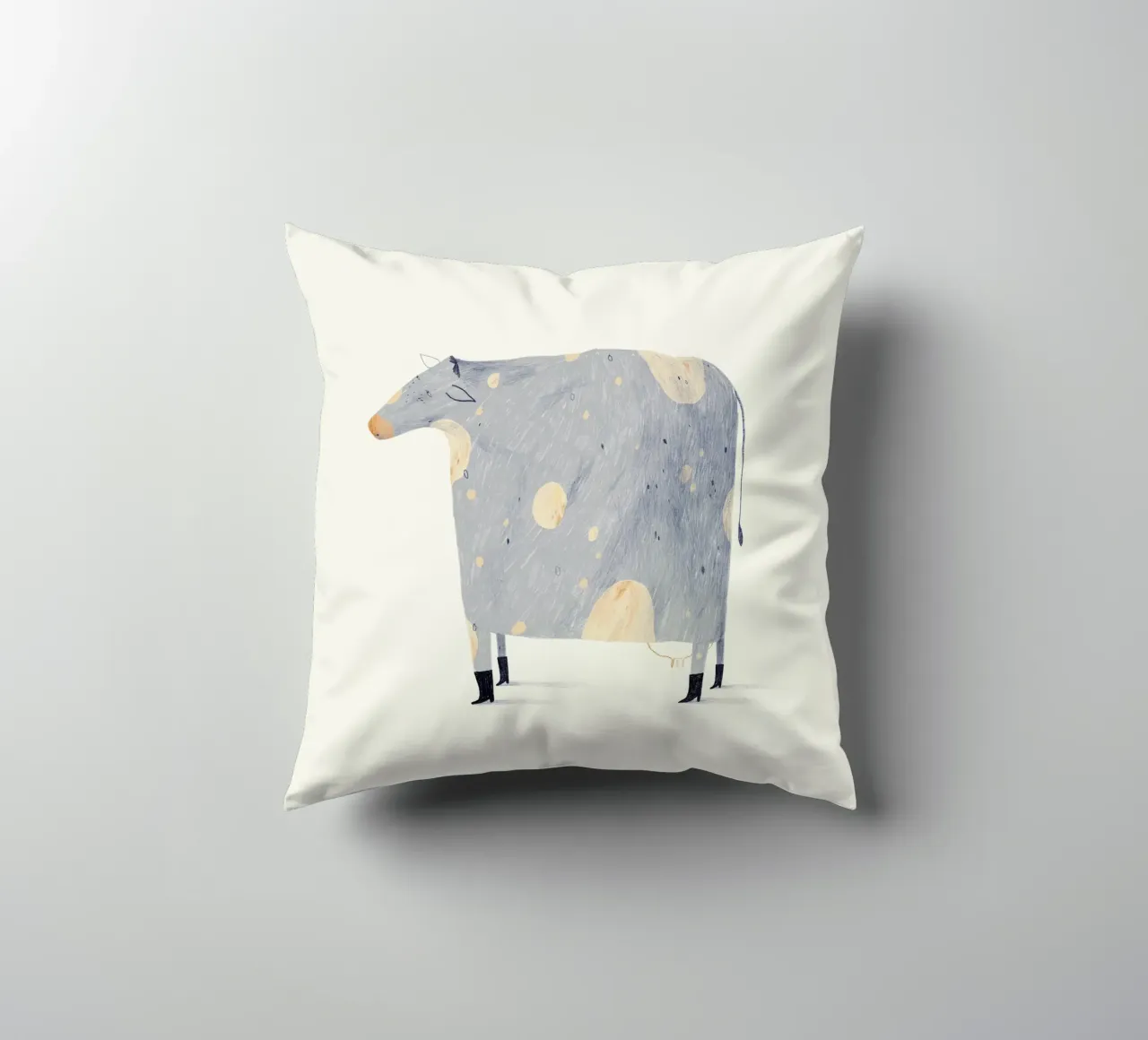 Trude is Krude - Kuh cuscino da The Artcircle