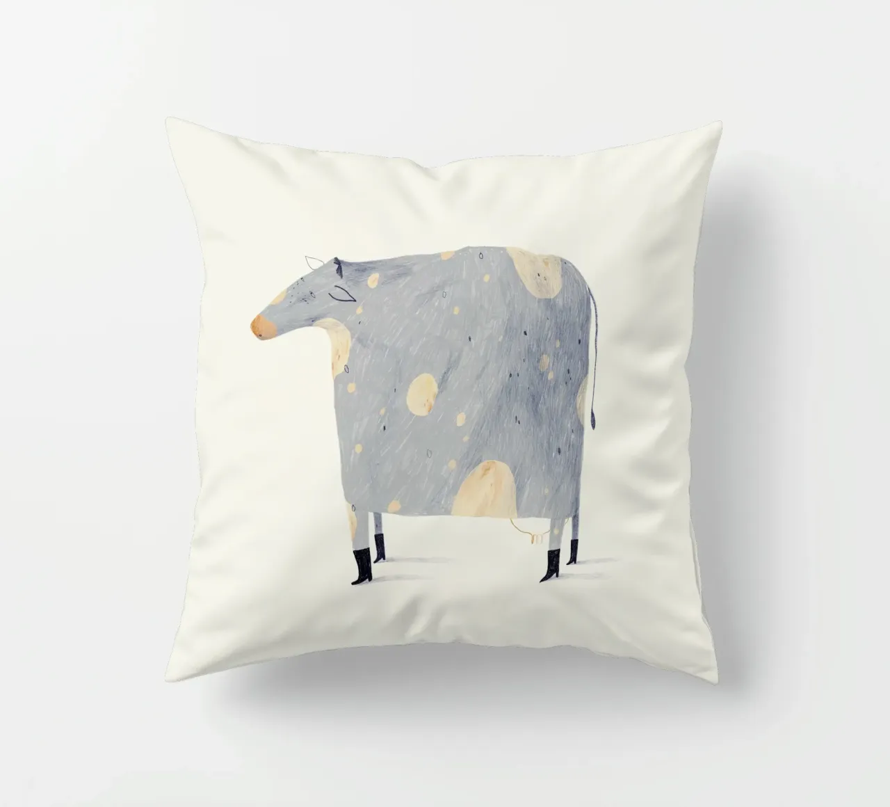 Trude is Krude - Kuh cuscino da The Artcircle