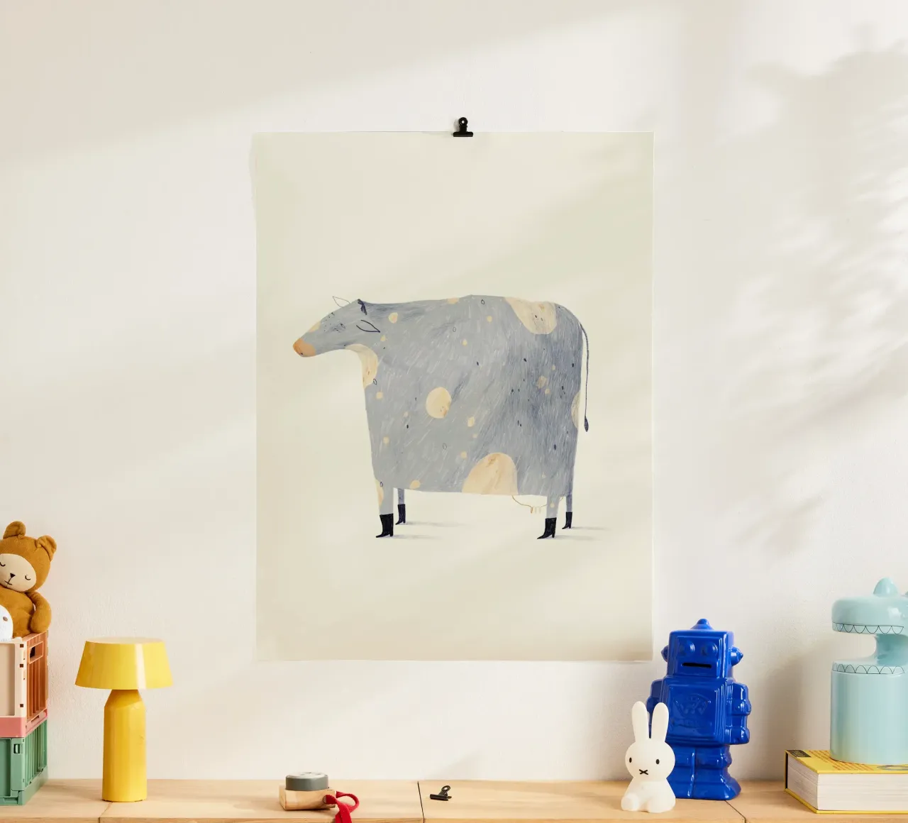 Trude is Krude - Kuh carta hahnemühle da The Artcircle