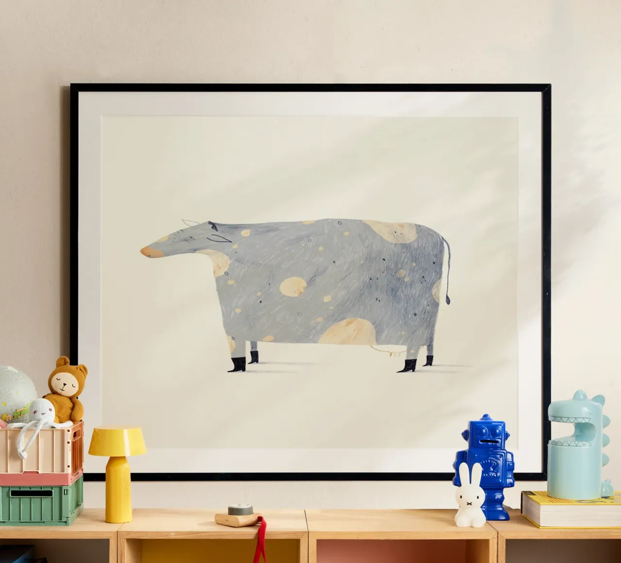 Trude is Krude - Kuh carta hahnemühle da The Artcircle