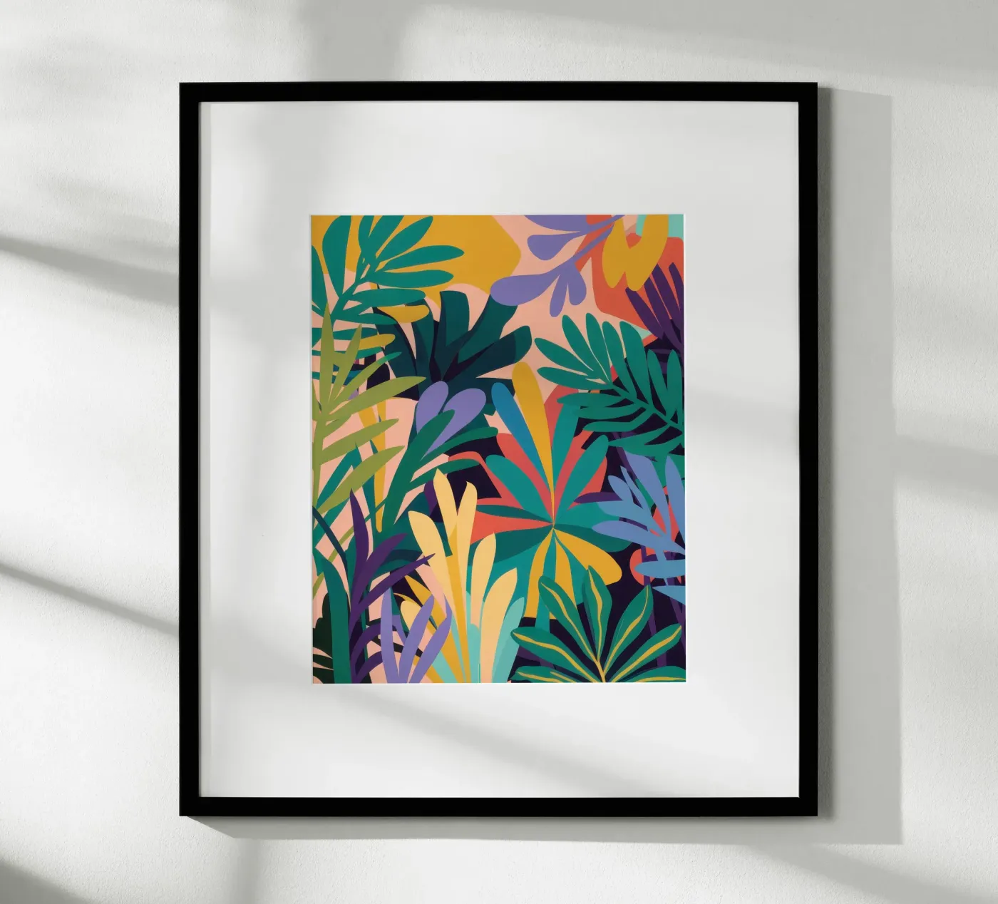 Dense Jungle Pattern poster by Bring Hues