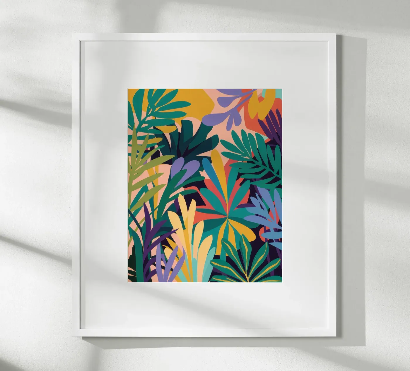 Dense Jungle Pattern poster by Bring Hues