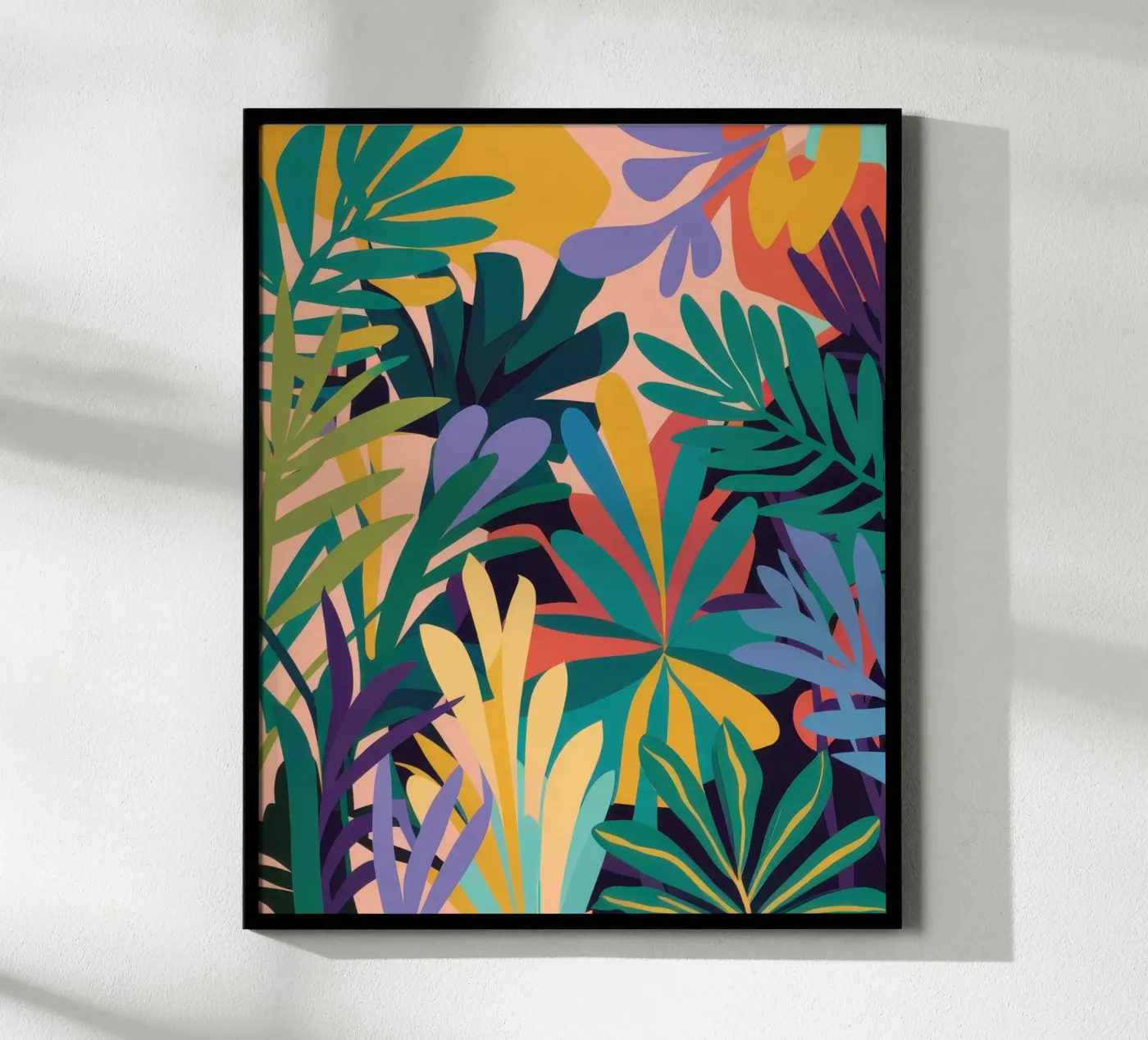 Dense Jungle Pattern poster by Bring Hues