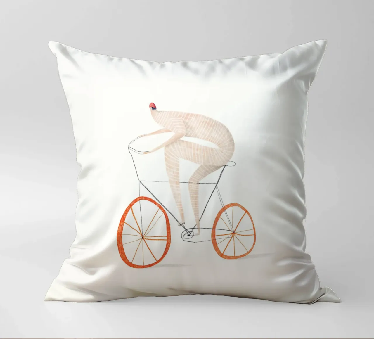 Trude is Krude - Radsport cuscino da The Artcircle