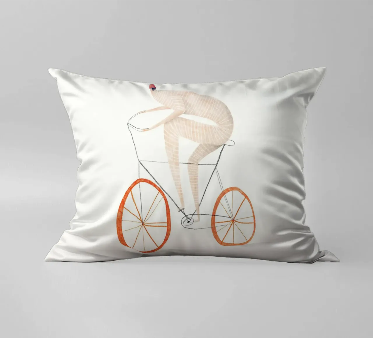 Trude is Krude - Radsport cuscino da The Artcircle