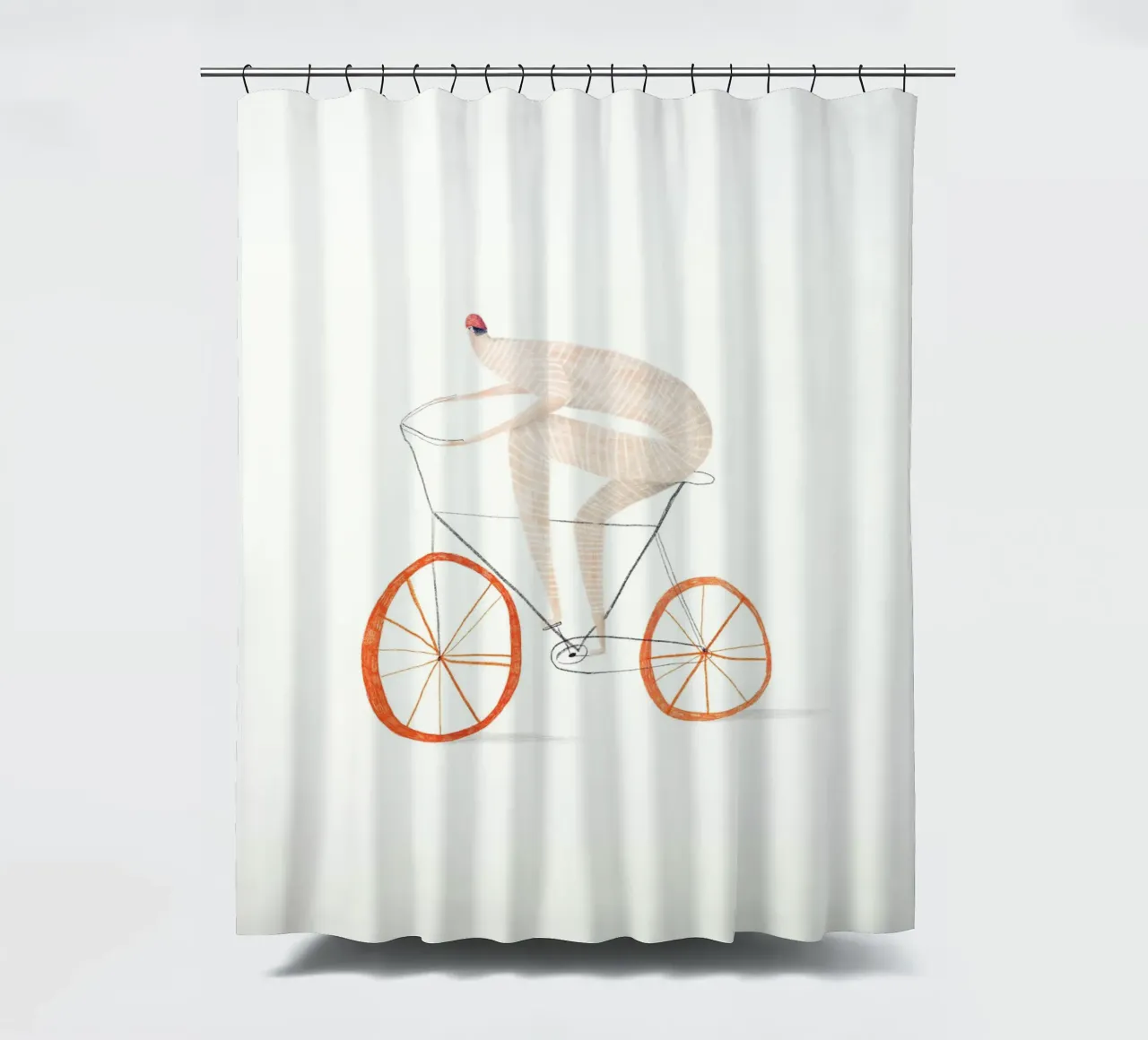 Trude is Krude - Radsport tenda da doccia da The Artcircle