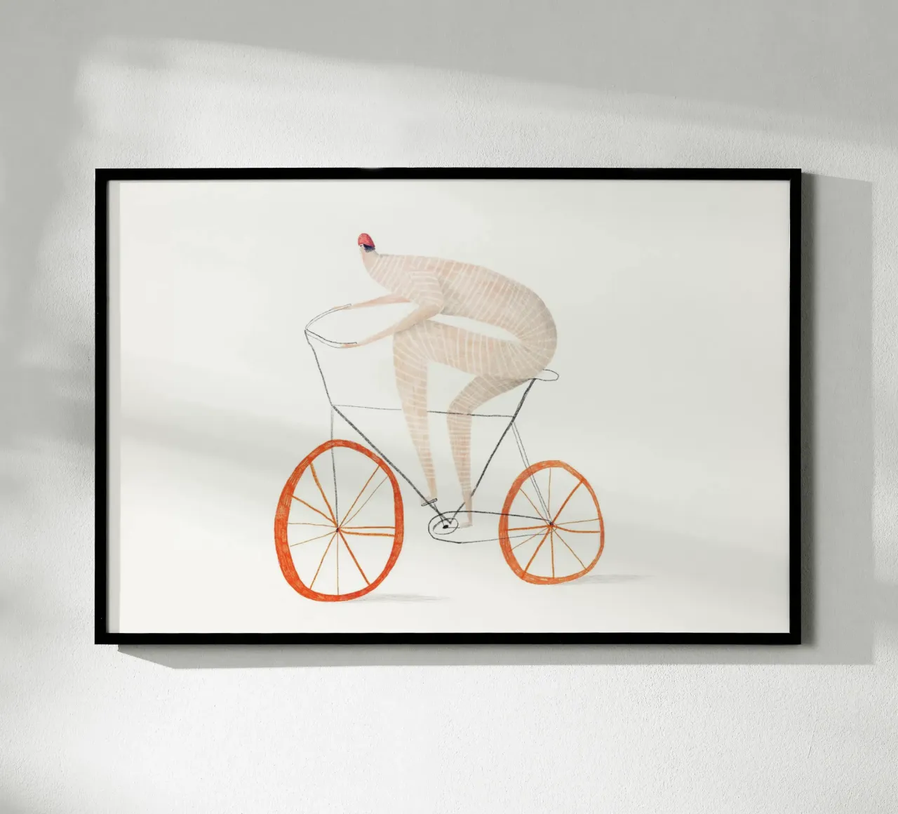 Trude is Krude - Radsport carta hahnemühle da The Artcircle