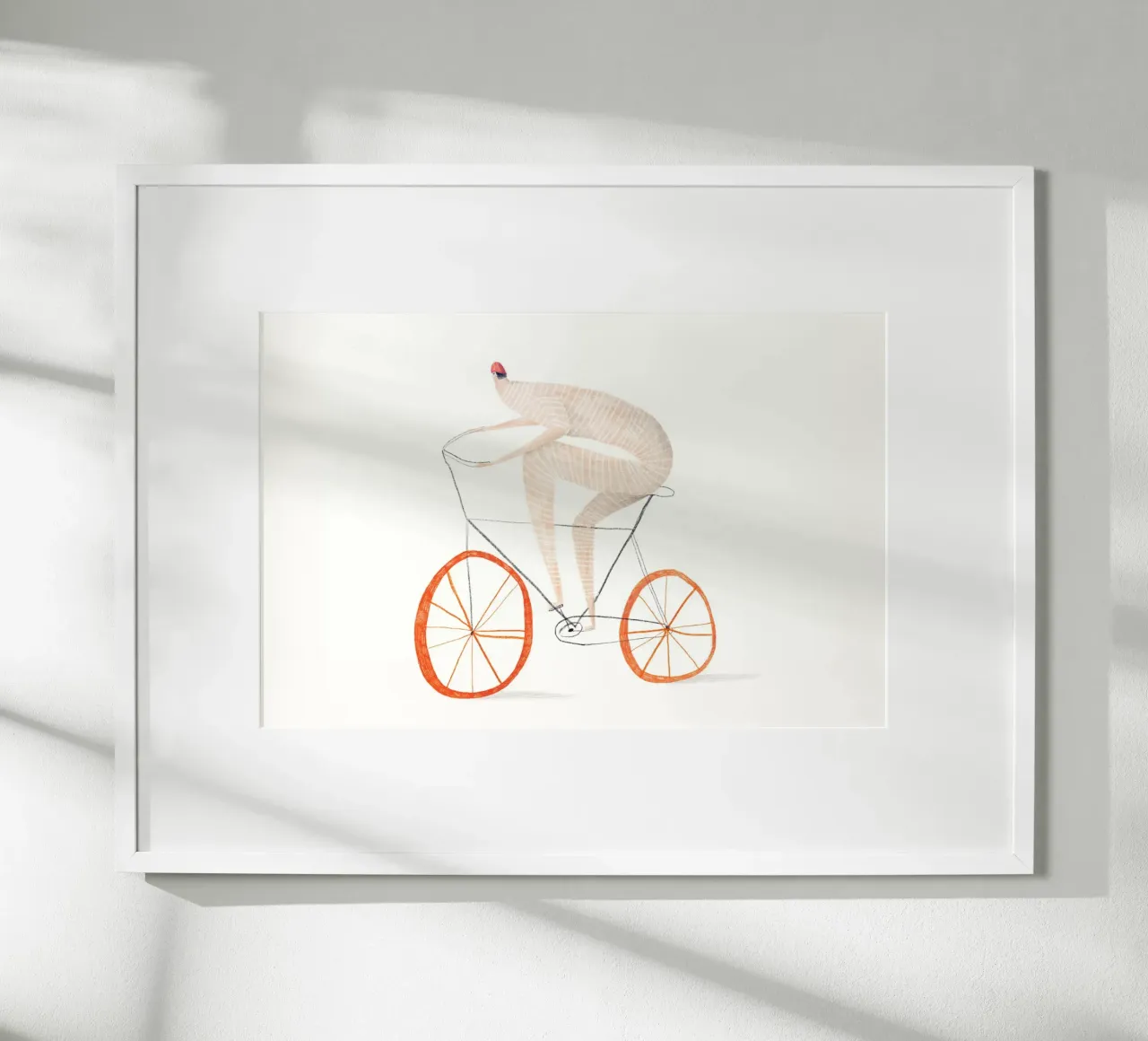 Trude is Krude - Radsport carta hahnemühle da The Artcircle