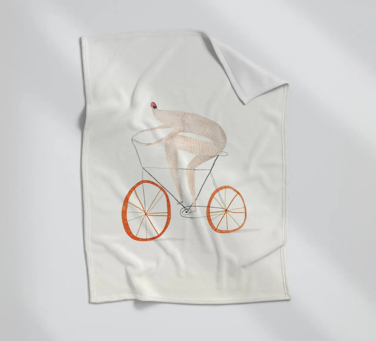 Trude is Krude - Radsport coperta in pile da The Artcircle