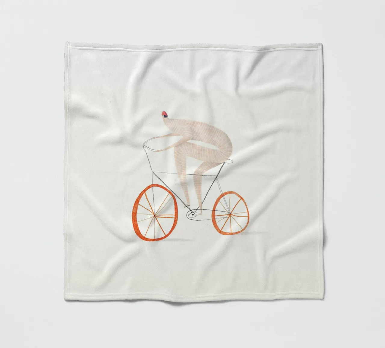 Trude is Krude - Radsport coperta in pile da The Artcircle