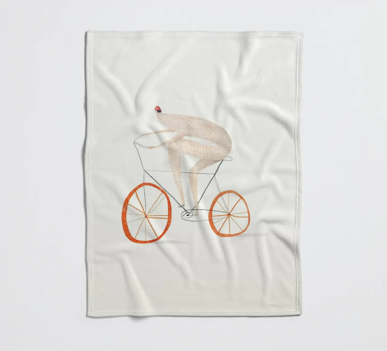 Trude is Krude - Radsport coperta in pile da The Artcircle