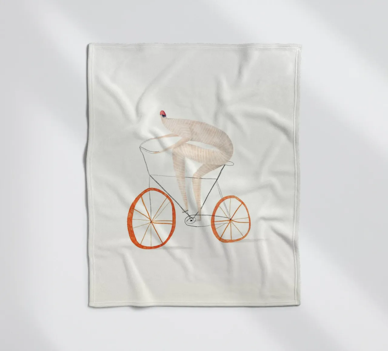 Trude is Krude - Radsport coperta in pile da The Artcircle