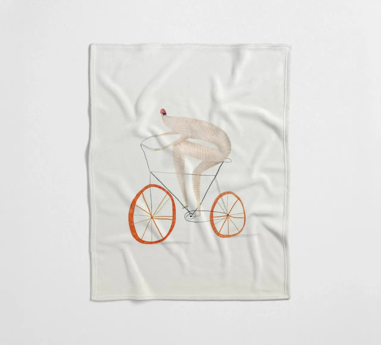 Trude is Krude - Radsport coperta in pile da The Artcircle