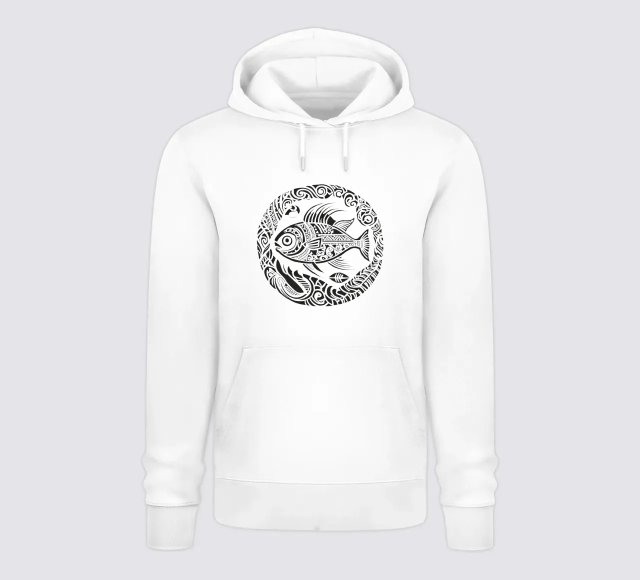Pesce 4 felpa con cappuccio da Rezh creations
