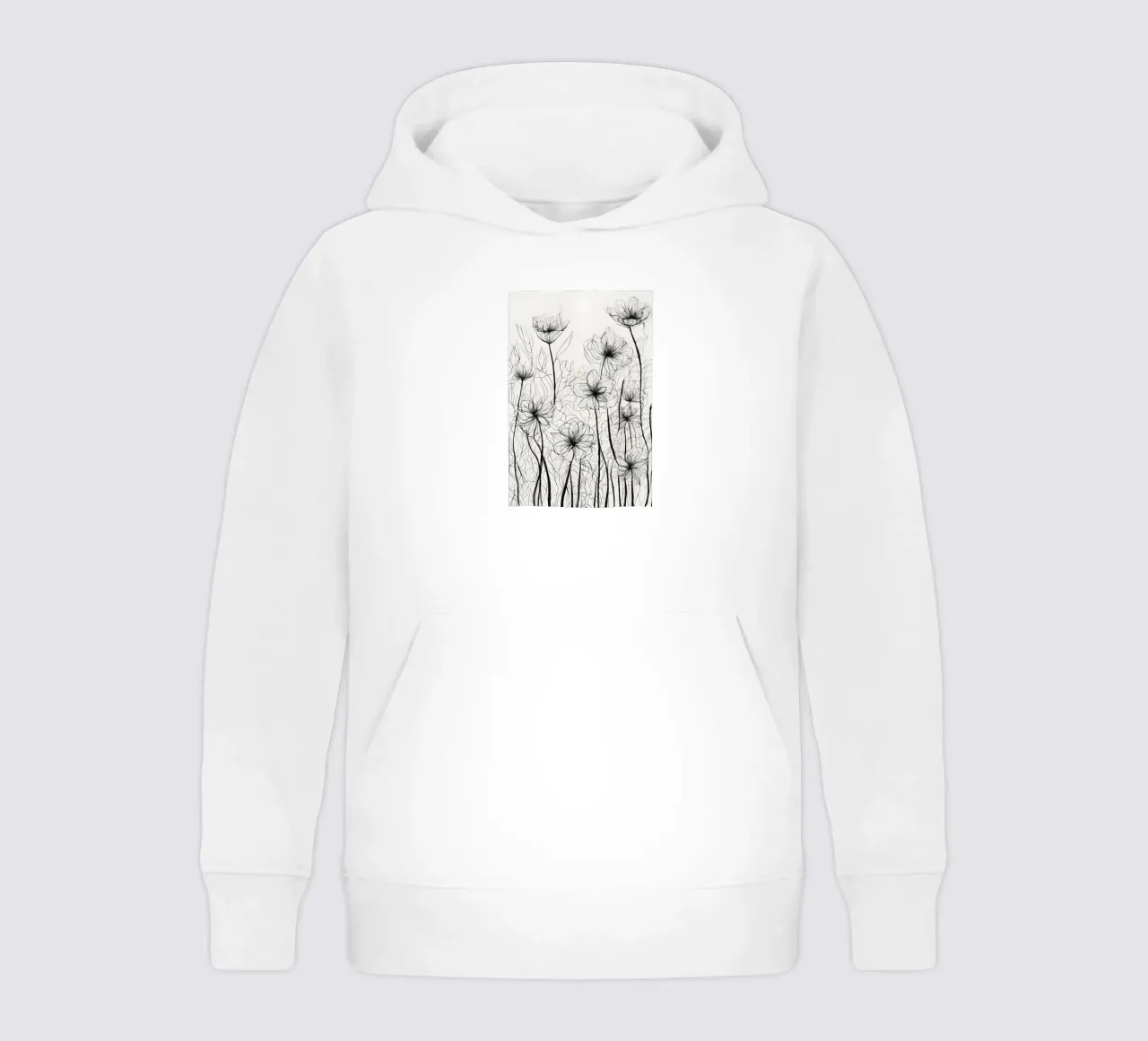 Solo fiore 1 felpa bambino con cappuccio da Rezh creations