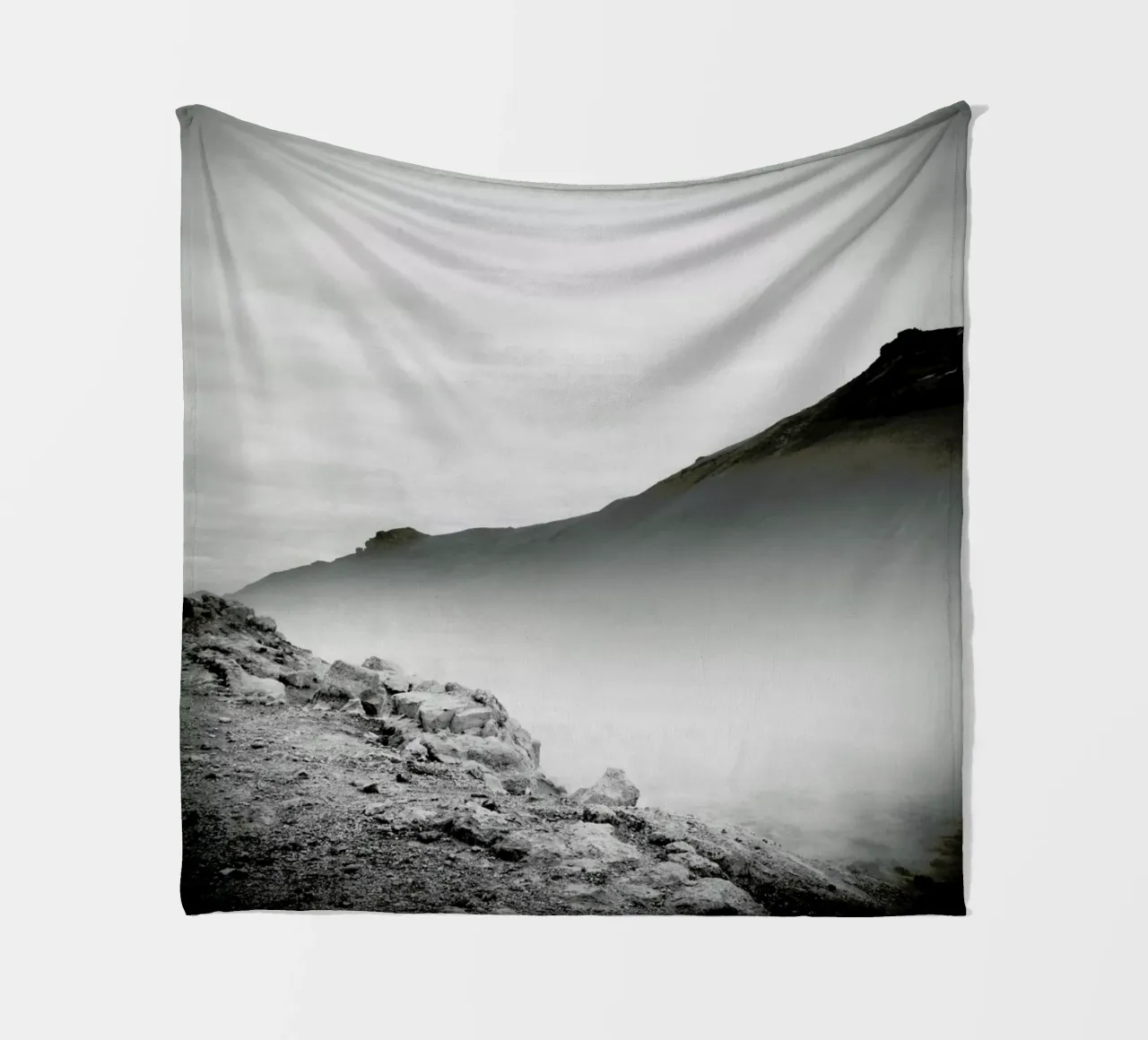Námafjall - Study 2 Fleecedecke von Håggard Photography | Ronny Behnert