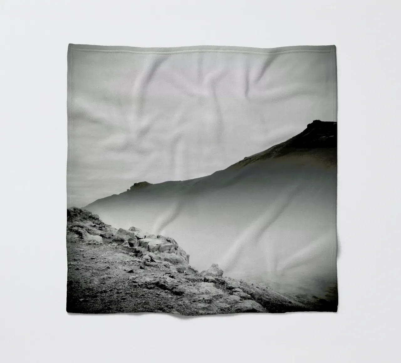 Námafjall - Study 2 Fleecedecke von Håggard Photography | Ronny Behnert
