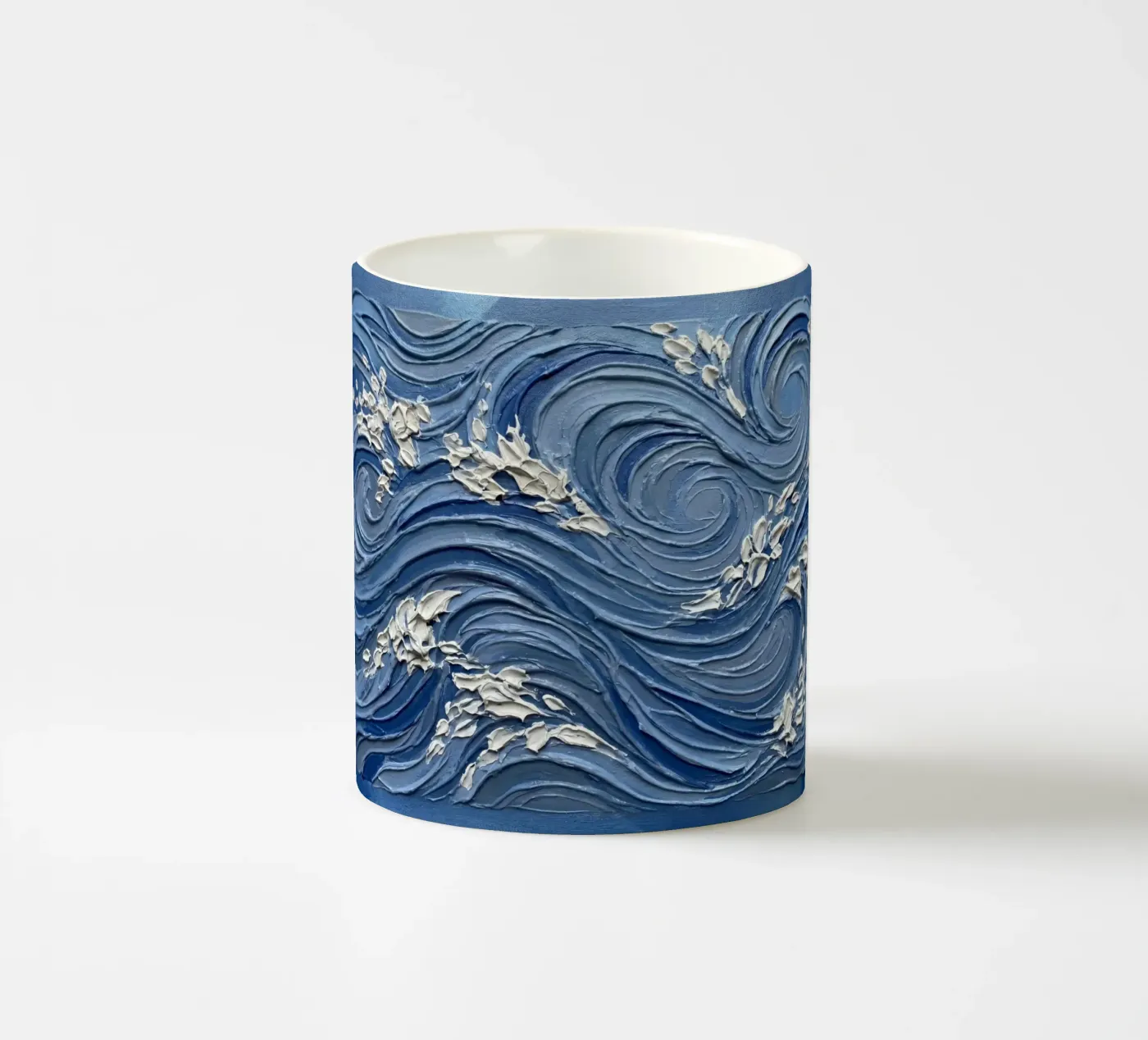 Tidal Core ceramic mug by home visuals