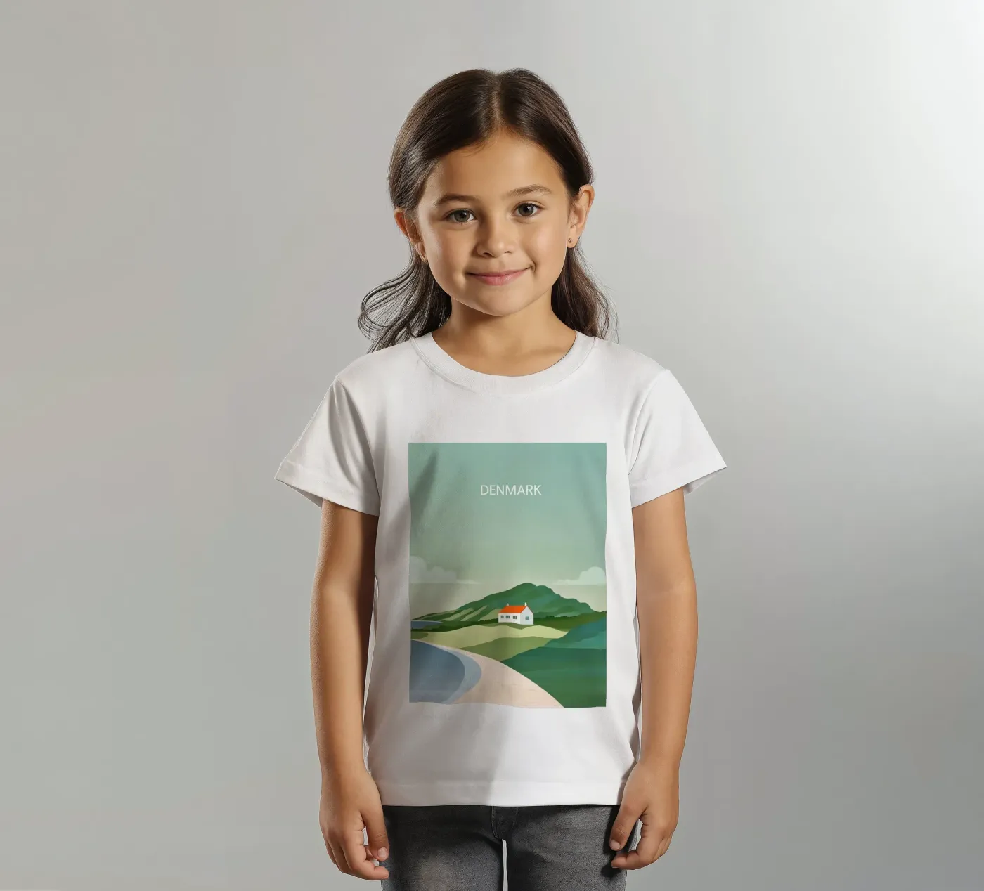 Danimarca t-shirt bambini da SONN DECO