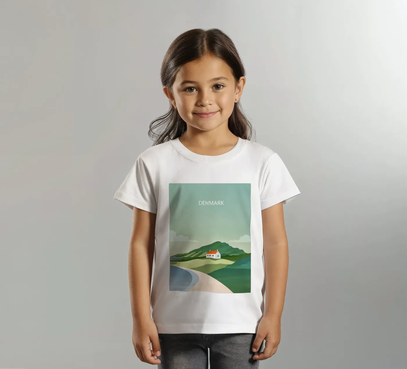 Danimarca t-shirt bambini da SONN DECO