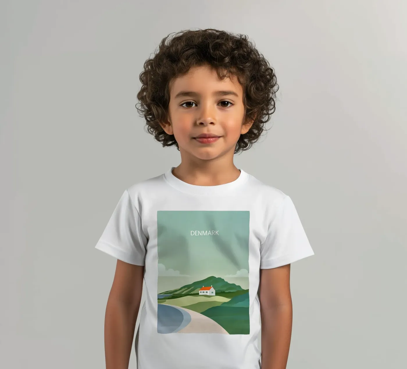 Danimarca t-shirt bambini da SONN DECO