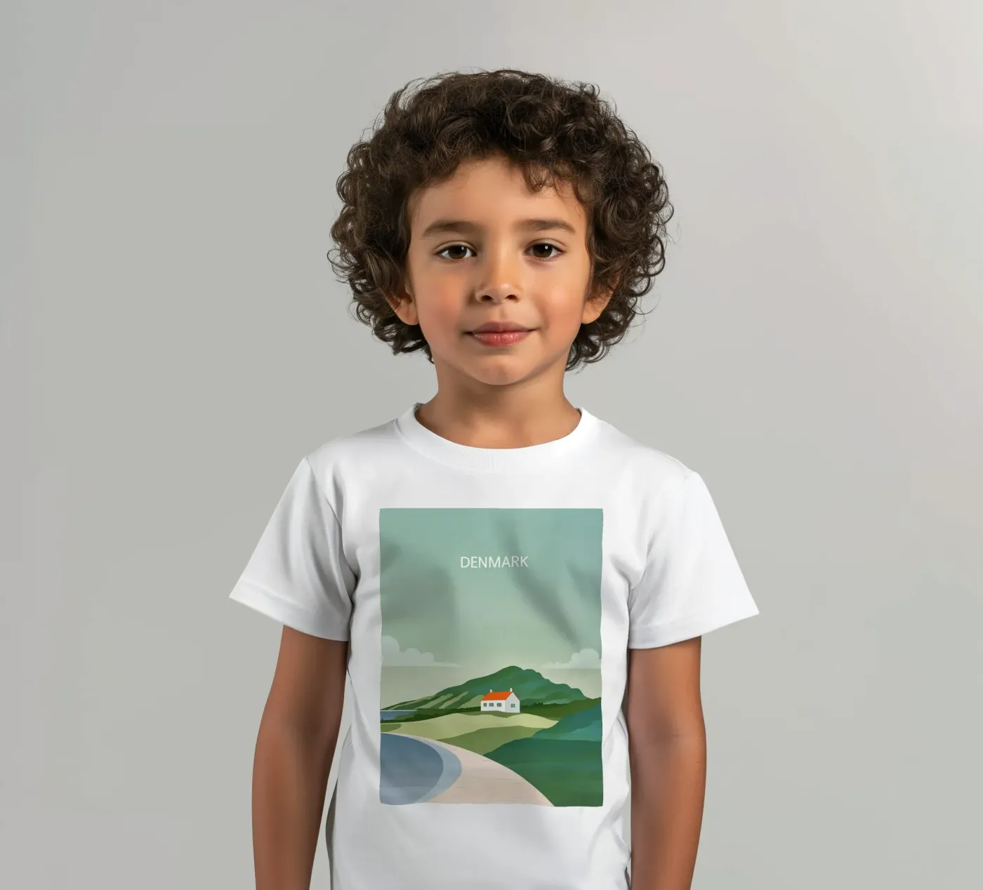 Danimarca t-shirt bambini da SONN DECO