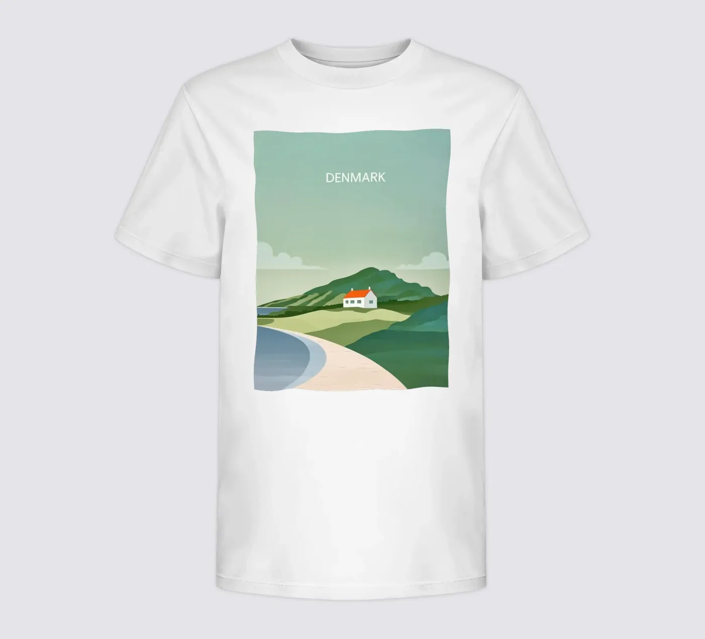 Danimarca t-shirt bambini da SONN DECO