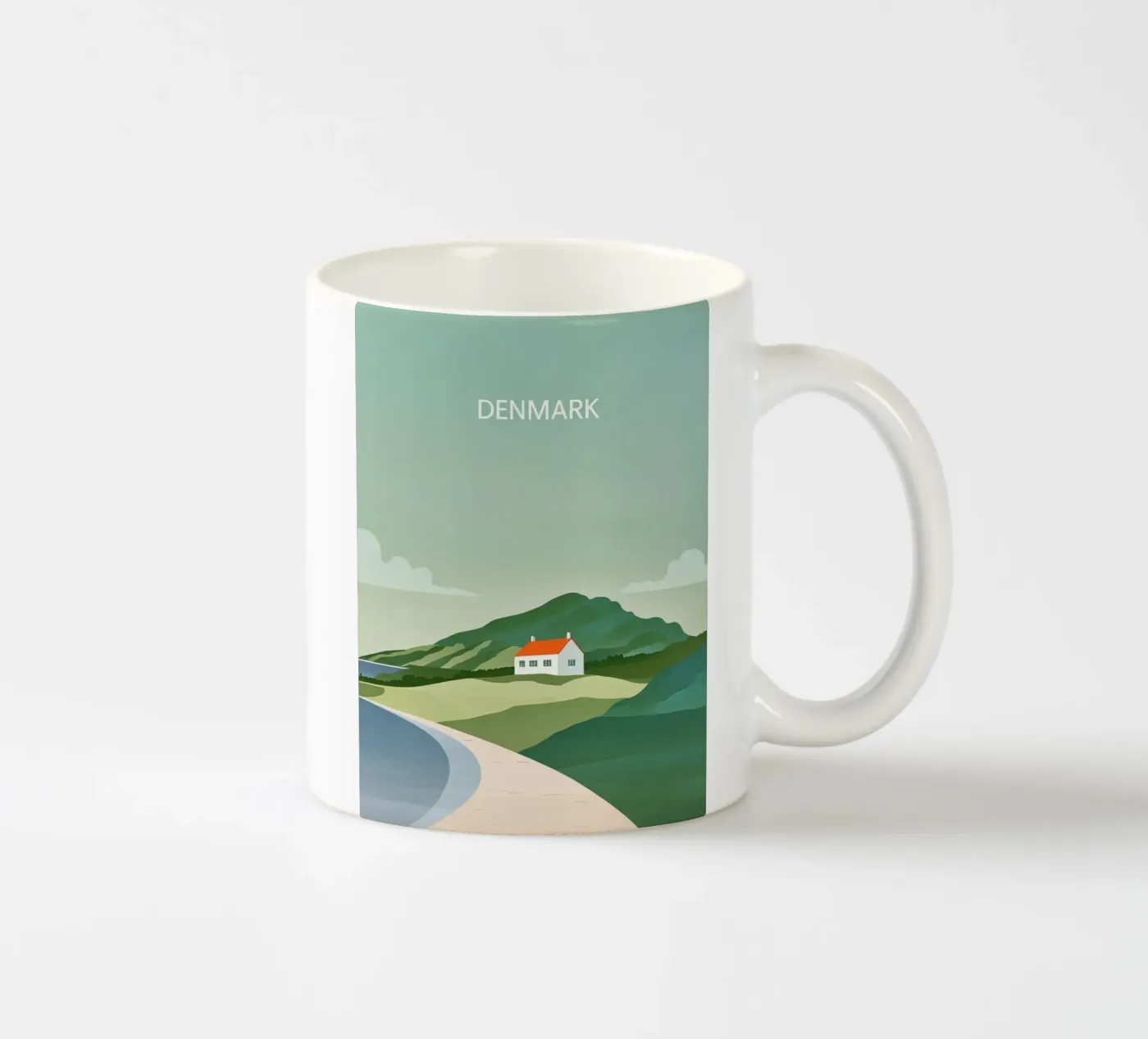 Denmark ceramic mug by SONN DECO