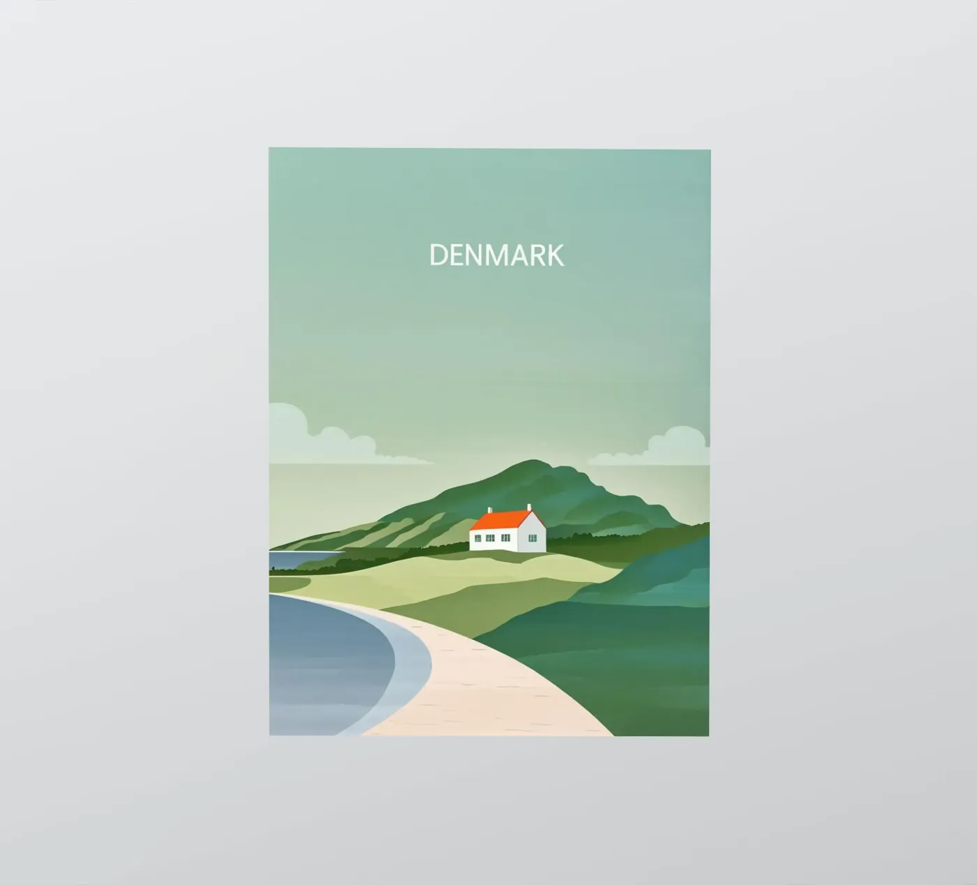 Denmark sticker by SONN DECO