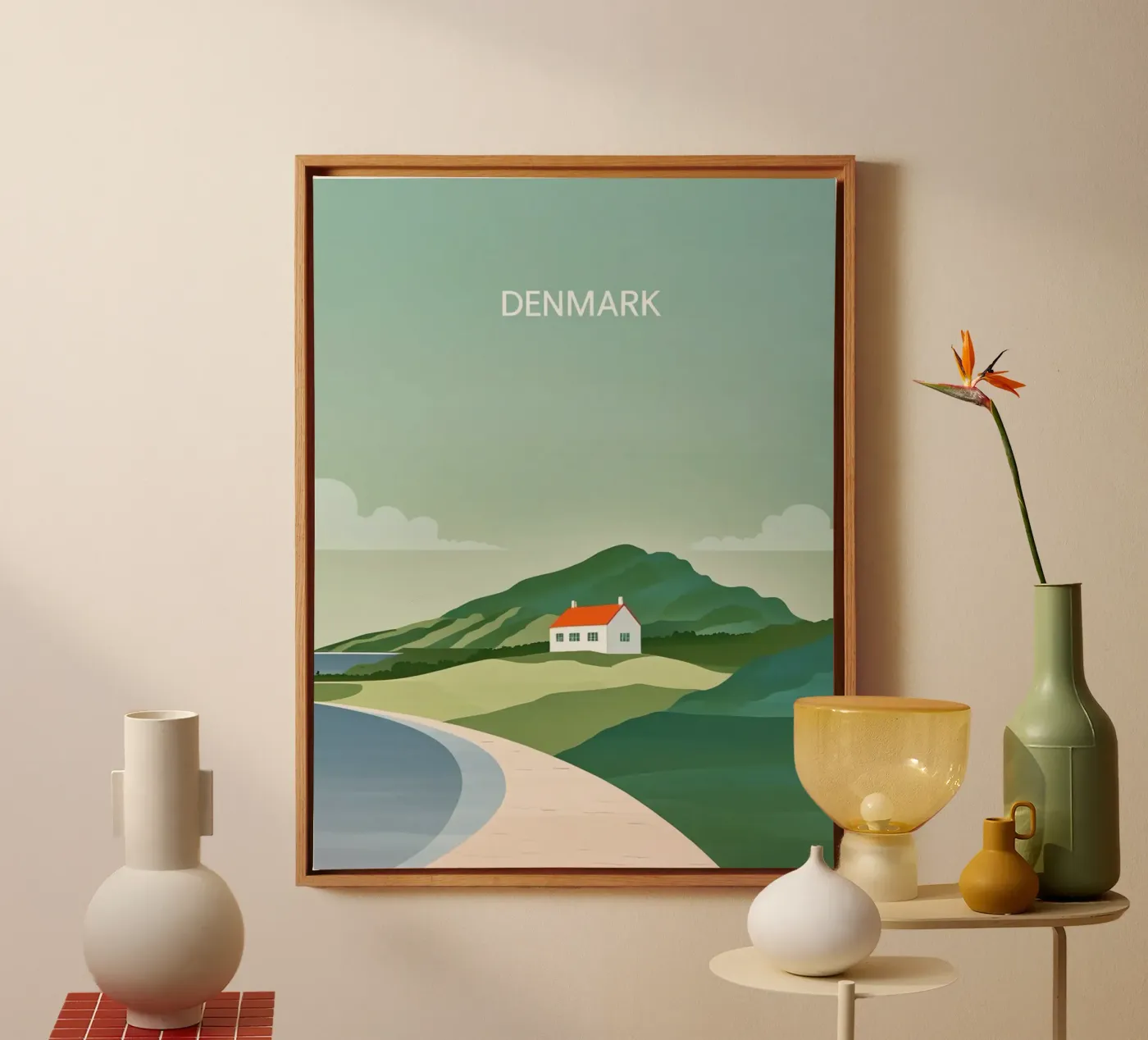Denmark canvas by SONN DECO