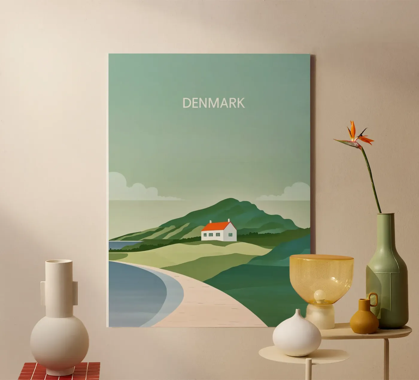 Denmark canvas by SONN DECO