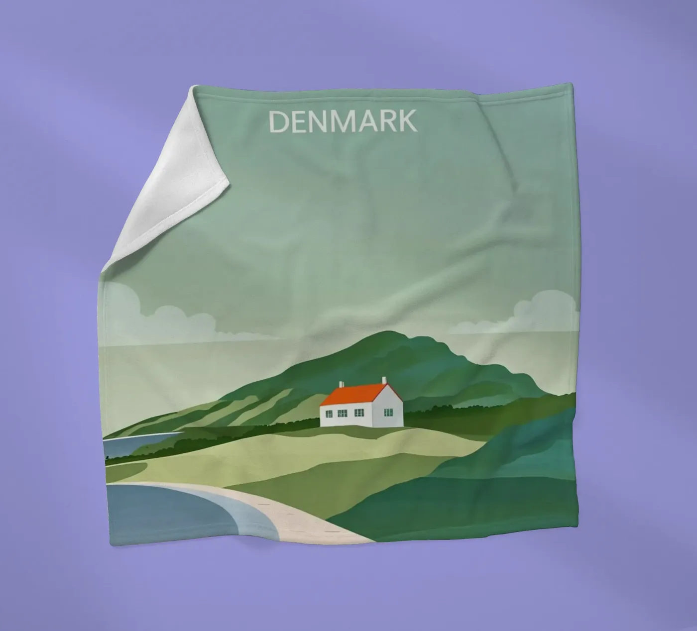 Denmark fleece blanket by SONN DECO